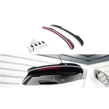 Maxton - Spoiler Cap Renault Clio Mk5 Noir Brillant