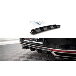 Maxton - Diffuseur Arrière Complet Volkswagen Passat B8 Facelift Noir Brillant