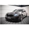 Maxton - Lame Du Pare-Chocs Avant V.2 BMW 7 M-Pack F01 Noir Brillant