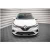 Maxton - Lame Du Pare-Chocs Avant V.1 Renault Clio Mk5 Noir Brillant