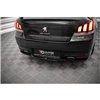 Maxton - Arriere Lame Peugeot 508 GT Mk1 Facelift Noir Brillant