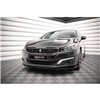 Maxton - Lame Du Pare-Chocs Avant V.2 Peugeot 508 GT Mk1 Facelift Noir Brillant