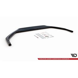 Maxton - Lame Du Pare-Chocs Avant V.2 Peugeot 508 GT Mk1 Facelift Noir Brillant