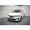 Maxton - Lame Du Pare-Chocs Avant V.2 Renault Clio Mk5 Noir Brillant