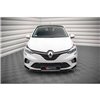 Maxton - Lame Du Pare-Chocs Avant V.2 Renault Clio Mk5 Noir Brillant