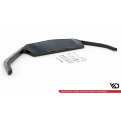 Maxton - Lame Du Pare-Chocs Avant Chevrolet Corvette C8 Noir Brillant