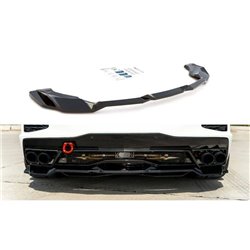 Maxton - Arriere Splitter Chevrolet Corvette C8 Noir Brillant