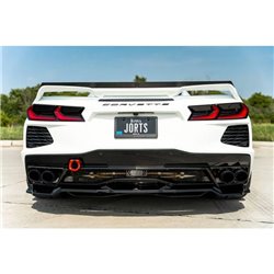 Maxton - Arriere Lame Chevrolet Corvette C8 Noir Brillant
