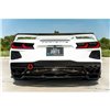 Maxton - Arriere Lame Chevrolet Corvette C8 Noir Brillant