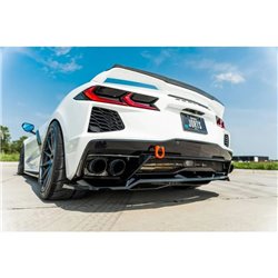 Maxton - Arriere Lame Chevrolet Corvette C8 Noir Brillant