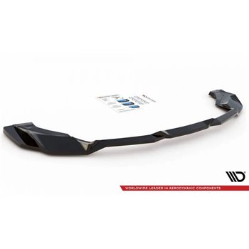 Maxton - Arriere Lame Chevrolet Corvette C8 Noir Brillant