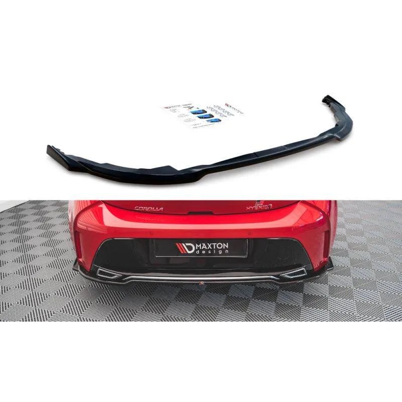 Maxton - Arriere Splitter Toyota Corolla GR Sport Hatchback XII Noir Brillant