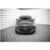 Maxton - Lame Du Pare-Chocs Avant V.1 Peugeot 508 GT Mk1 Facelift Noir Brillant