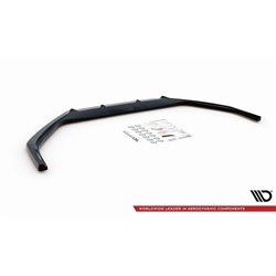 Maxton - Lame Du Pare-Chocs Avant V.1 Peugeot 508 GT Mk1 Facelift Noir Brillant