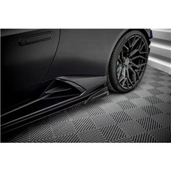 Maxton - Rajouts Des Bas De Caisse Lamborghini Huracan EVO Noir Brillant