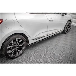 Maxton - Rajouts Des Bas De Caisse Renault Clio Mk5 Noir Brillant