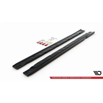 Maxton - Rajouts Des Bas De Caisse Renault Clio Mk5 Noir Brillant