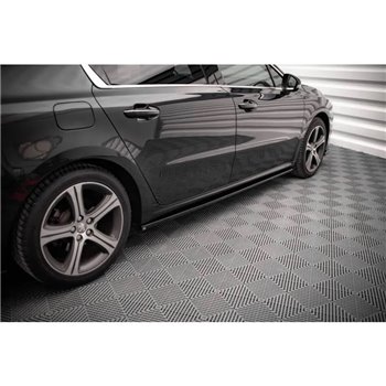 Maxton - Rajouts Des Bas De Caisse Peugeot 508 GT Mk1 Facelift Noir Brillant