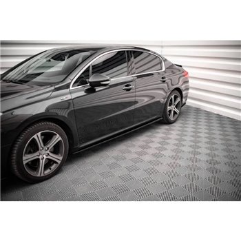Maxton - Rajouts Des Bas De Caisse Peugeot 508 GT Mk1 Facelift Noir Brillant