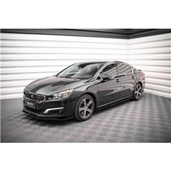 Maxton - Rajouts Des Bas De Caisse Peugeot 508 GT Mk1 Facelift Noir Brillant