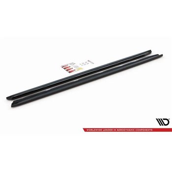 Maxton - Rajouts Des Bas De Caisse Peugeot 508 GT Mk1 Facelift Noir Brillant