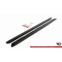 Maxton - Rajouts Des Bas De Caisse Peugeot 508 GT Mk1 Facelift Noir Brillant