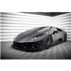 Maxton - Lame Du Pare-Chocs Avant Lamborghini Huracan EVO AWD Noir Brillant