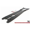 Maxton - Rajouts Des Bas De Caisse Chevrolet Corvette C8 Noir Brillant