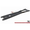 Maxton - Rajouts Des Bas De Caisse Chevrolet Corvette C8 Noir Brillant
