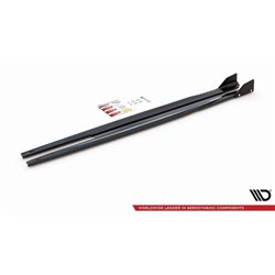 Maxton - Rajouts Des Bas De Caisse V.1 + Ailerons Toyota Corolla GR Sport Hatchback XII Noir Brillant