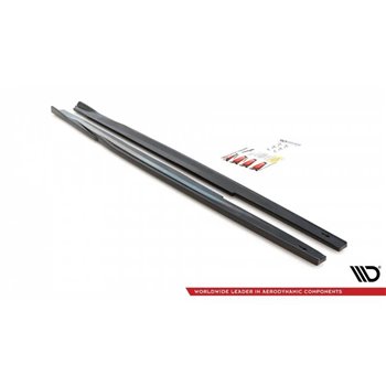 Maxton - Rajouts Des Bas De Caisse Toyota Corolla GR Sport Hatchback XII Noir Brillant