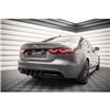 Maxton - Street Pro Central Diffuseur Arriere Jaguar XF R-Sport Mk2 Noir