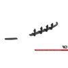 Maxton - Street Pro Central Diffuseur Arriere Jaguar XF R-Sport Mk2 Rouge