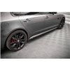 Maxton - Rajouts Des Bas De Caisse Jaguar XF R-Sport Mk2 Noir Brillant