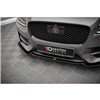 Maxton - Lame Du Pare-Chocs Avant V.1 Jaguar XF R-Sport Mk2 Noir Brillant