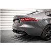 Maxton - Street Pro Central Diffuseur Arriere Jaguar XF R-Sport Mk2 Noir-Rouge