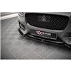 Maxton - Lame Du Pare-Chocs Avant V.2 Jaguar XF R-Sport Mk2 Noir Brillant