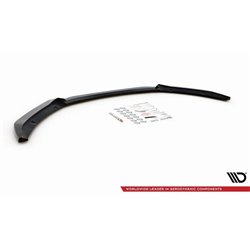 Maxton - Lame Du Pare-Chocs Avant V.2 Jaguar XF R-Sport Mk2 Noir Brillant
