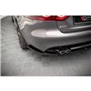 Maxton - Lames De Pare-Chocs Arrière Latérales Jaguar XF R-Sport Mk2 Noir Brillant