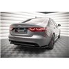Maxton - Lames De Pare-Chocs Arrière Latérales Jaguar XF R-Sport Mk2 Noir Brillant