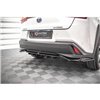 Maxton - Arriere Lame (avec une barre verticale) Lexus UX Mk1 Noir Brillant