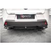 Maxton - Arriere Lame (avec une barre verticale) Lexus UX Mk1 Noir Brillant