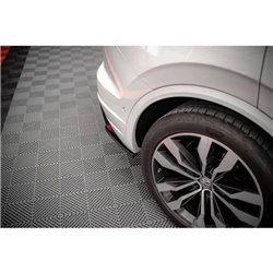 Maxton - Lames De Pare-Chocs Arrière Latérales Volkswagen Touareg R-line Mk3 Noir Brillant