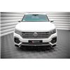 Maxton - Lame Du Pare-Chocs Avant Volkswagen Touareg R-Line Mk3 Noir Brillant