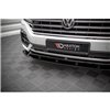 Maxton - Lame Du Pare-Chocs Avant Volkswagen Touareg R-Line Mk3 Noir Brillant