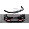 Maxton - Lame Du Pare-Chocs Avant V.1 Nissan 370Z Nismo Facelift Noir Brillant