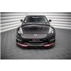Maxton - Lame Du Pare-Chocs Avant V.1 Nissan 370Z Nismo Facelift Noir Brillant