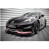 Maxton - Lame Du Pare-Chocs Avant V.1 Nissan 370Z Nismo Facelift Noir Brillant