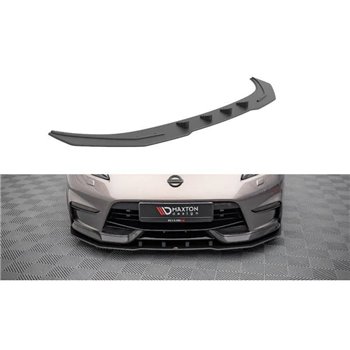 Maxton - Street Pro Lame Du Pare-Chocs Avant Nissan 370Z Nismo Facelift Noir