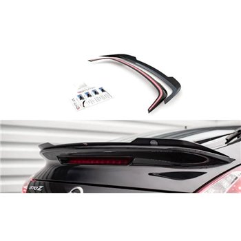 Maxton - Spoiler Cap Nissan 370Z Nismo Facelift Noir Brillant